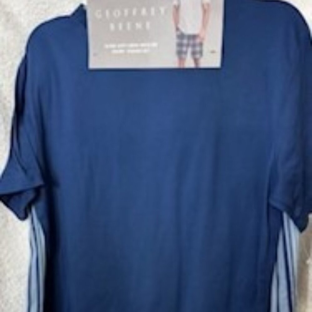 Geoffrey Beene "Super Soft Crew Neck Tee Short Pajama Set" NWT Men's Size M